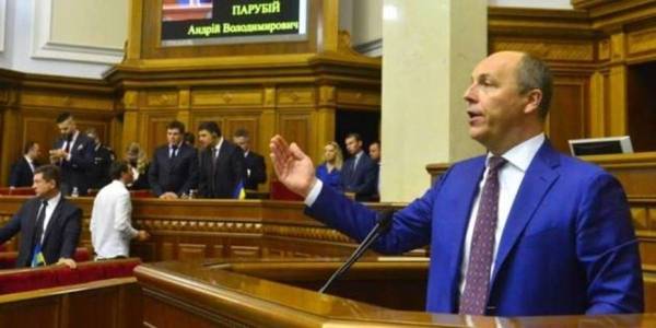 Andriy Parubiy wants to set up “horizon” for voluntary amalgamation of hromadas