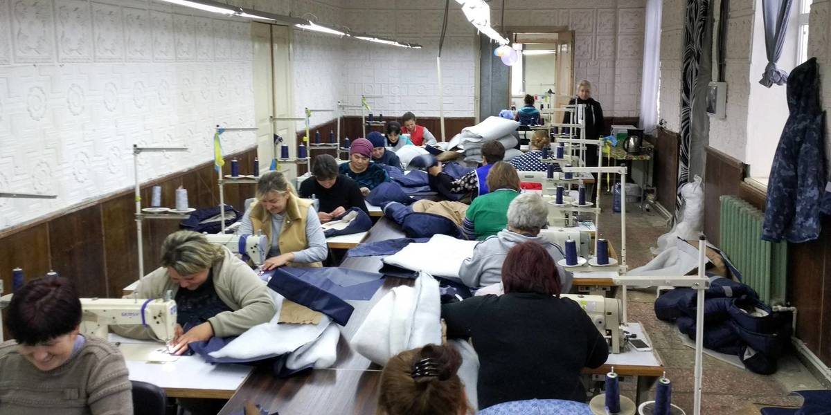 Sewing unit started its work in Butenkivska AH