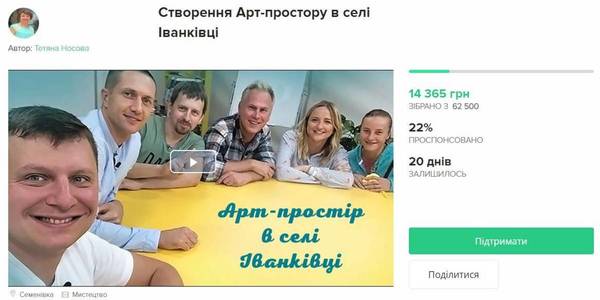 Краудфандинг в ОТГ, або Як знайти кошти на реалізацію проекту?