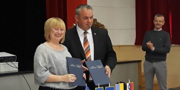 Bilayivska AH signed an agreement on cooperation with the Slovenian community