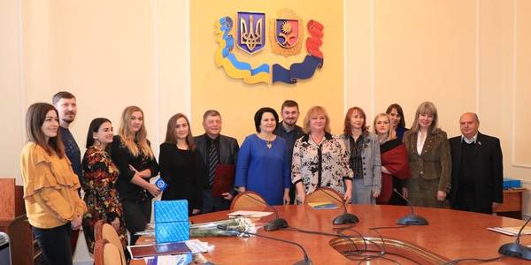 Journalists awarded for their works on decentralisation topic in Khmelnytskyi Oblast 