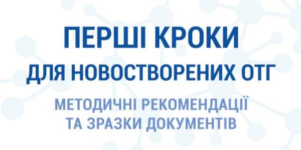 Перші кроки новостворених ОТГ: експерти надали методичні рекомендації та зразки документів