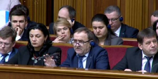 “We are approaching the time, when we have to act decisively,” - Vyacheslav Nehoda addressing MPs