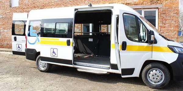 Bilovodska hromada received vehicle for persons with special needs 