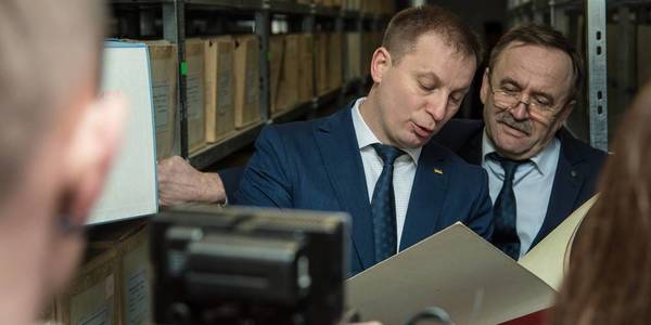 Partnership of state and local authorities can solve any issues of regional development, - Vyacheslav Nehoda on opening of State Archives in Ternopil Oblast 