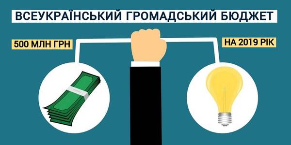 Як відбиратимуть проекти на 500 млн Всеукраїнського громадського бюджету - рішення Уряду

