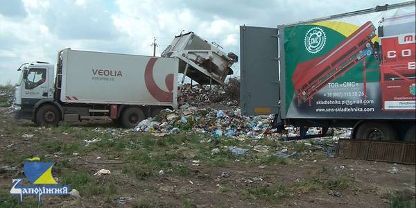 Mobile line for sorting solid waste started working in Veselivska AH 