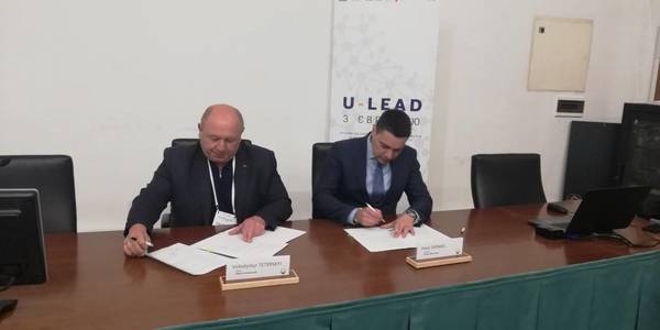 Ukrainian Radomyshl and Slovenian Velenje signed Letter of Intent for cooperation 