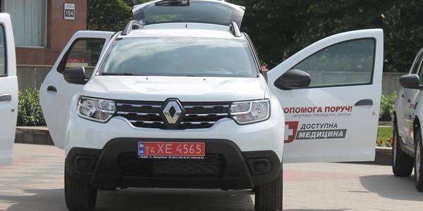 17 cars handed over to rural outpatient clinics in Zaporizhzhia Oblast 