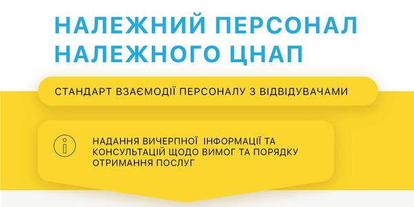 Типові помилки працівників ЦНАП при обслуговуванні мешканців та бізнесу - плакати