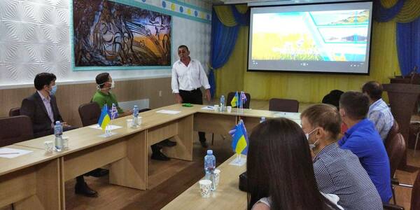 Офіс Реформ Херсонської області презентував Голові проєктів розвитку Посольства Великобританії в Україні свою діяльність