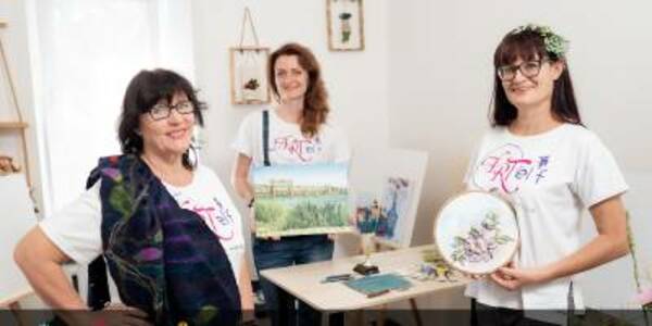 Women in Kremenchuk Profit from Their Creative Talents