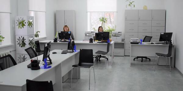 An ASC and six administers’ remote work places have been opened at the Chyhyryn hromada