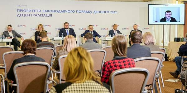 2022 decentralisation legislative agenda has been discussed at the Forum by the HOVERLA USAID Project