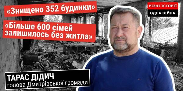 Horrors of the occupation of Dmytrivka municipality – comments of Taras Didych