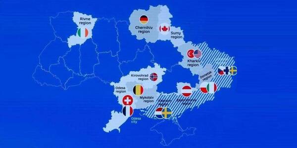 Країни світу допомагатимуть відновлювати регіони та міста України