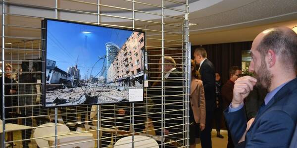 “The Price of Ukraine’s Independence” was shown at a photo exhibition in Strasbourg