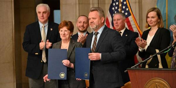 The capital of the state of New York became a partner of Bucha