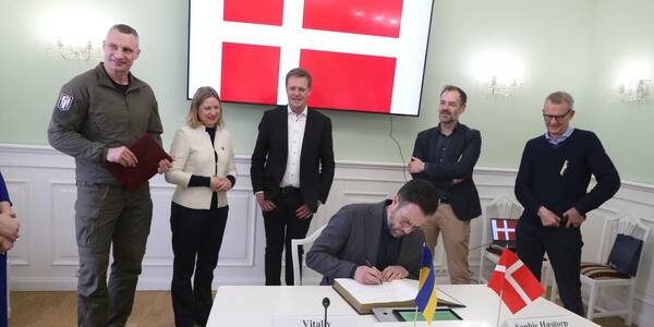 Kyiv and Copenhagen signed a Memorandum of Partnership