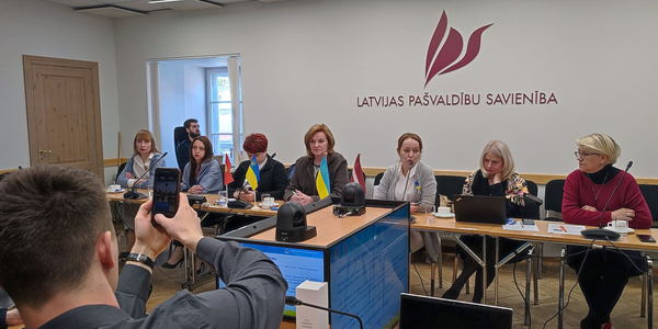 Municipality in Kharkiv region daily overcomes the consequences of enemy shelling and takes the first steps towards recovery in partnership with a Latvian municipality