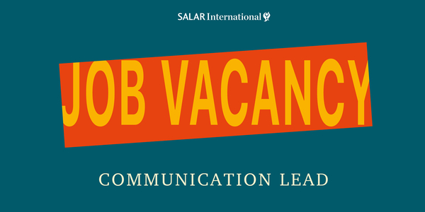 Vacancy: Communication Lead