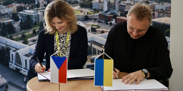 Львів підписав угоду про співпрацю з одним з головних економічних центрів Чехії
