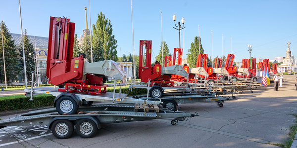 USAID HOVERLA Activity Delivers 136 Woodchippers to Partner Communities

