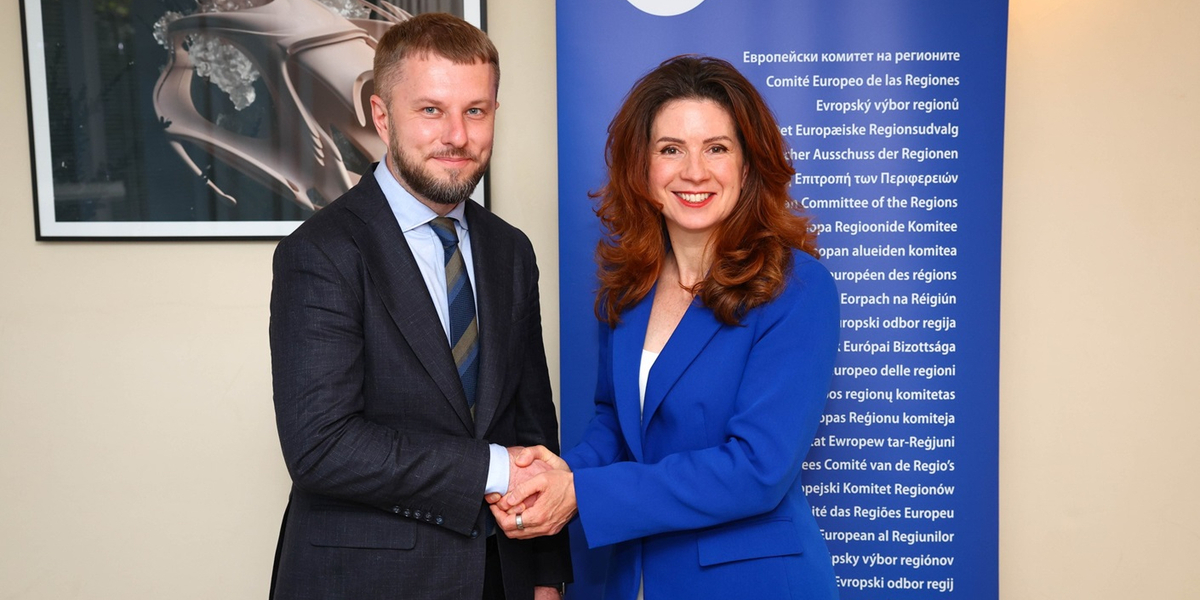 Олексій Рябикін провів зустріч з Президенткою Європейського Комітету регіонів