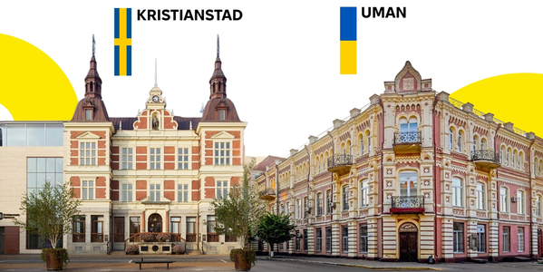 Умань та шведський Крістіанстад офіційно міста-партнери
