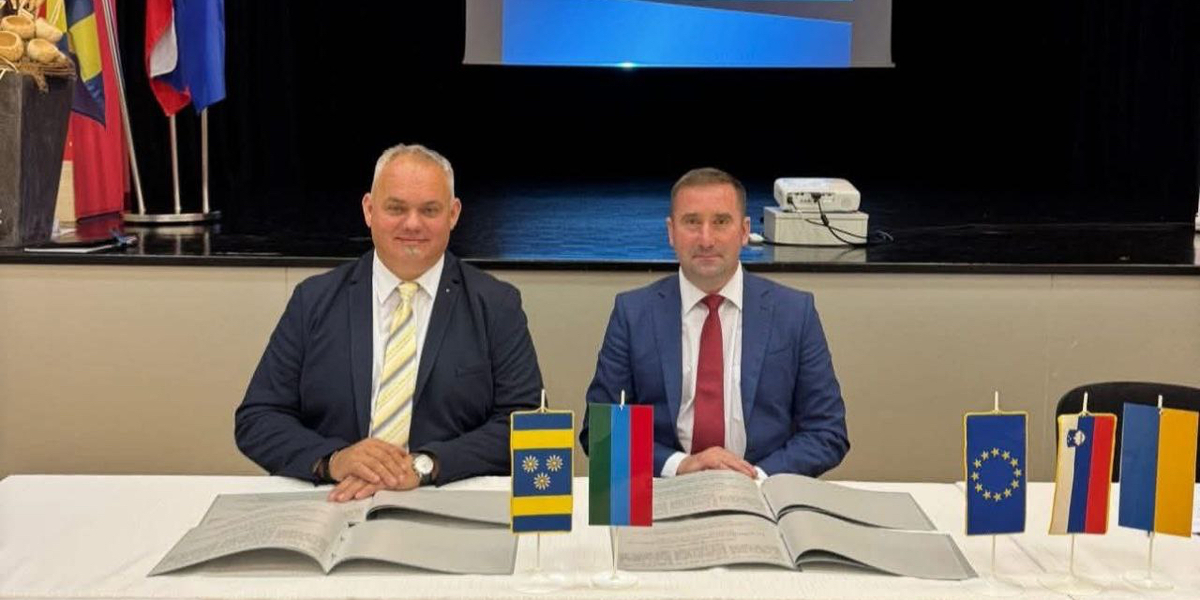 Zymne community signs cooperation agreement with Slovenian municipality Velika Polana