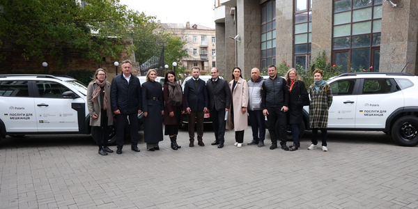 Polaris Hands Over Five Mobile Service Vehicles to Partner Hromadas