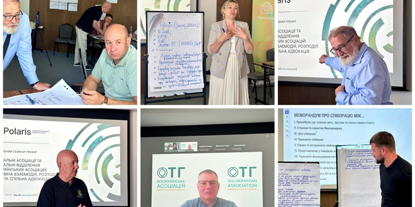 Regional associations are strengthening their cooperation: a national training seminar was held in Zhytomyr