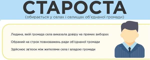 Староста: лідер, адміністратор, представник інтересів територіальної громади (відео)