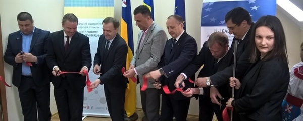 Ten local government development centres were opened in Ukraine