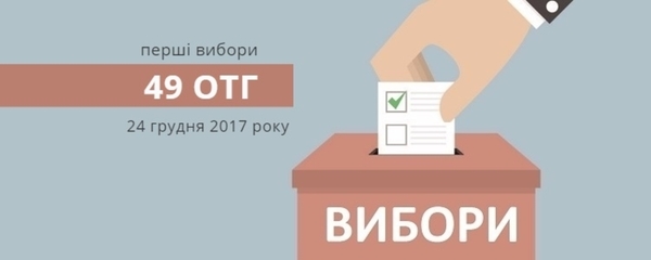 ЦВК призначила вибори ще у 49 об’єднаних громадах