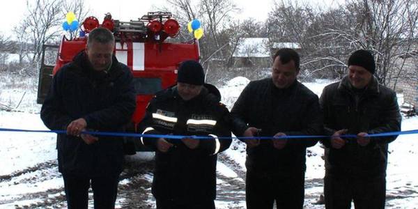 Полтавська область: у Семенівському районі урочисто відкрили місцеву пожежну охорону