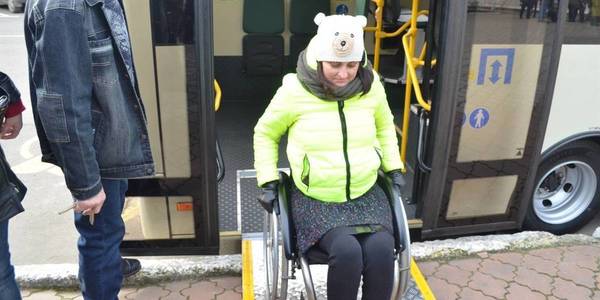 Vehicle fleet of Bilyayivska AH expanded by bus for transportation of people with reduced mobility