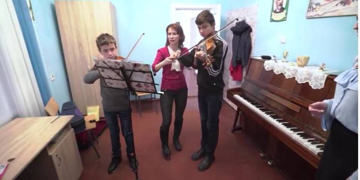 Establishment of music school in Hnizdychivska AH featured in “Side by Side” programme