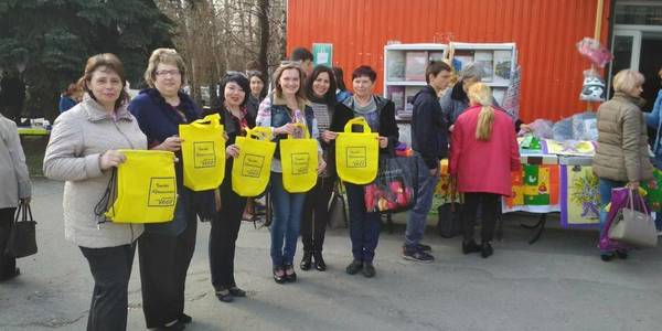 Youth of Krynychanska AH created uniquely designed eco-bags