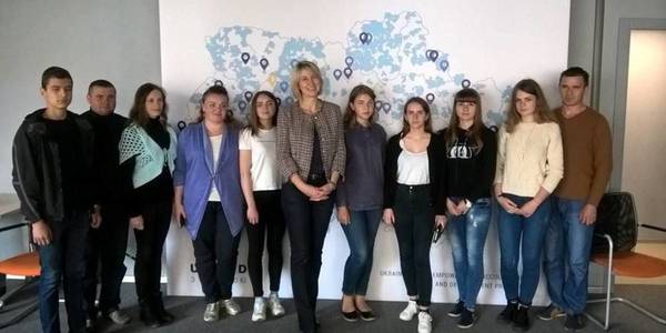 School pupils from AHs of Zhytomyr Oblast visited MinRegion and House of Decentralisation 