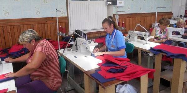 Sewing unit opened in Malopereshchepynska AH 