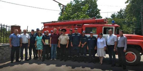 Local fire department opened in AH of Poltava Oblast 