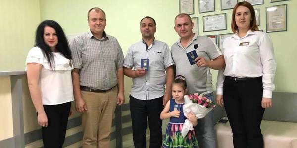 Biometric passports started to be issued in Nova Vodolaha