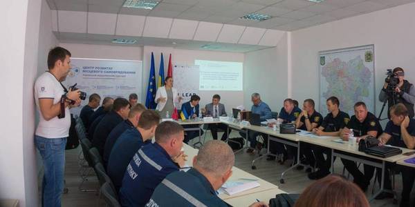 AH representatives learnt to create civil protection system in Kharkiv 
