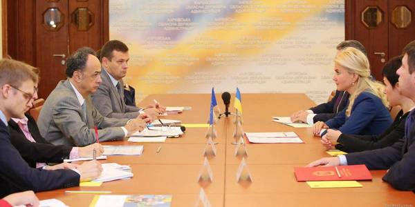 Hugues Mingarelli, Head of the EU Delegation to Ukraine, visits Kharkiv