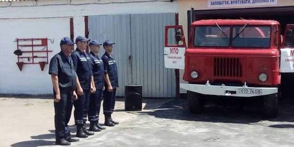 Kirovohrad Oblast’s smallest AH created its own fire brigade