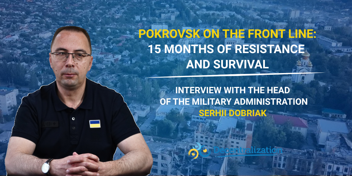Pokrovsk on the front line: 15 months of resistance and survival. Interview with the head of the military administration