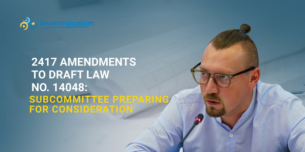 2417 amendments to draft law No. 14048: Subcommittee preparing for consideration