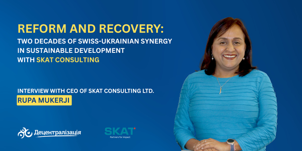 Reform and Recovery: Two decades of Swiss-Ukrainian synergy in sustainable development with Skat Consulting