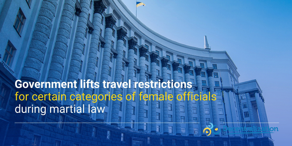Government lifts travel restrictions for certain categories of female officials during martial law